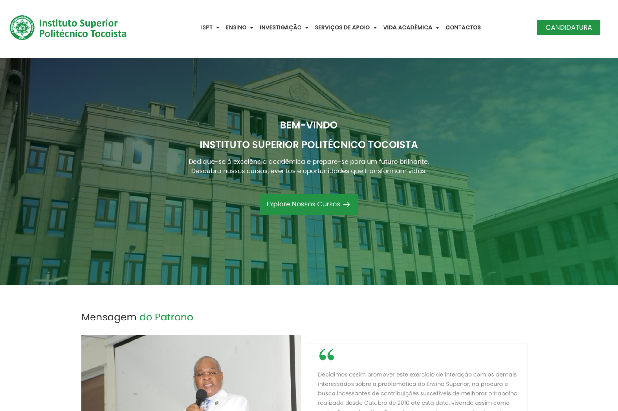 Instituto Superior Politecnico Tocoista